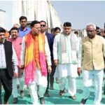 मुख्यमंत्री पुष्कर सिंह धामी ने हरिद्वार स्थित बैरागी कैंप में श्री अमित शाह के प्रस्तावित भ्रमण कार्यक्रम की तैयारियों का स्थलीय निरीक्षण किया।