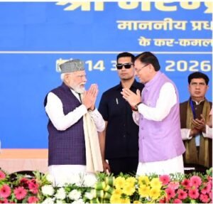 मुख्यमंत्री पुष्कर सिंह धामी को बताया-लोकप्रिय, कर्मठ और युवा मुख्यमंत्री