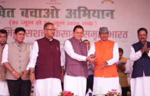 खेत बचाओ अभियान’ का शुभारंभ, केंद्रीय कृषि मंत्री एवं मुख्यमंत्री का भव्य स्वागत