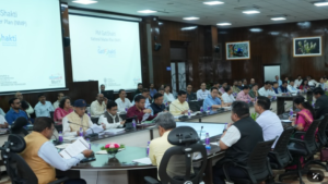 मुख्य सचिव श्री आनन्द बर्द्धन ने विभागीय डेटा संग्रहण के लिए मोबाइल एप्लीकेशन के शुभारंभ समारोह सहित दो दिवसीय कार्यशाला में प्रतिभाग किया