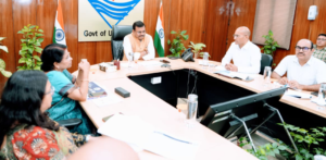 मुख्य सचिव श्री आनन्द बर्द्धन ने गुरूवार को सचिवालय में तकनीकी शिक्षा विभाग की समीक्षा की।