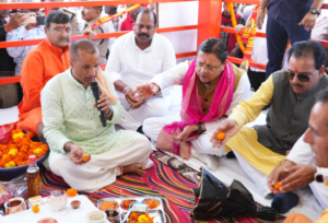 मुख्यमंत्री ने हल्दीघेरा, खटीमा में ₹7.23 करोड़ की लागत से निर्मित गौशाला का किया लोकार्पण
